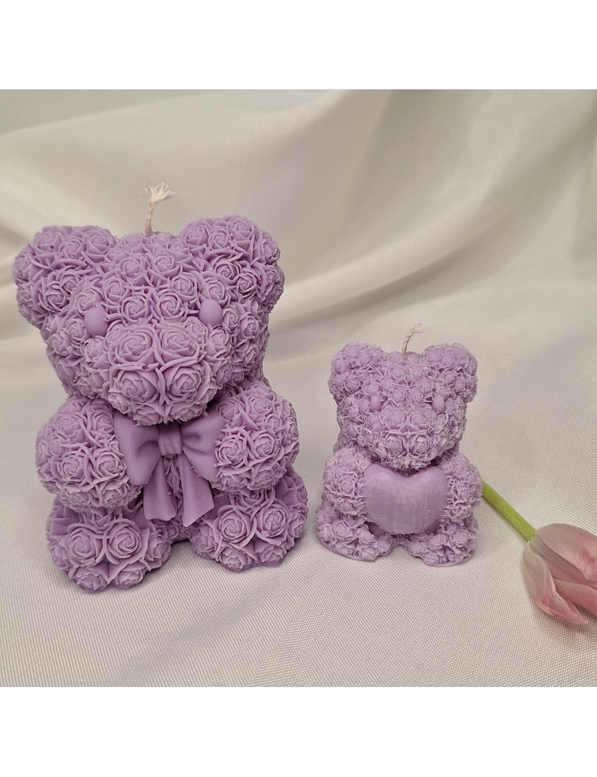 Zestaw Świec Sojowych – Misie II – akcandle